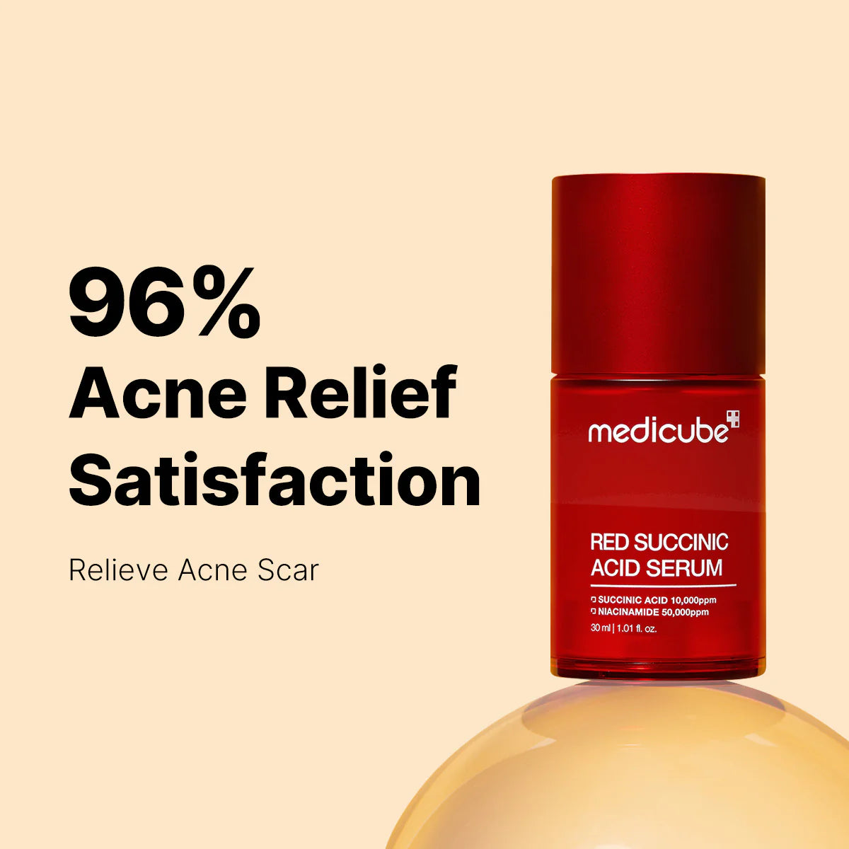 MEDICUBE Red Succinic Acid Serum 30ml