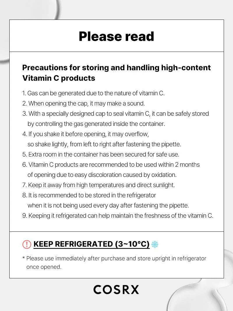 COSRX The Vitamin C 23 Serum 20ml